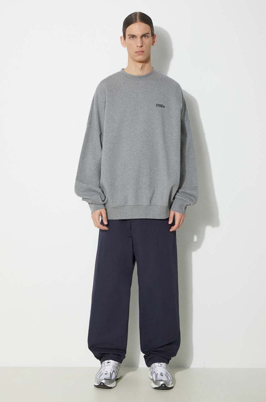 Pulover 032C Mutli-Media' Bubble Sweatshirt With Print Siva | SS24.C.2022, 1