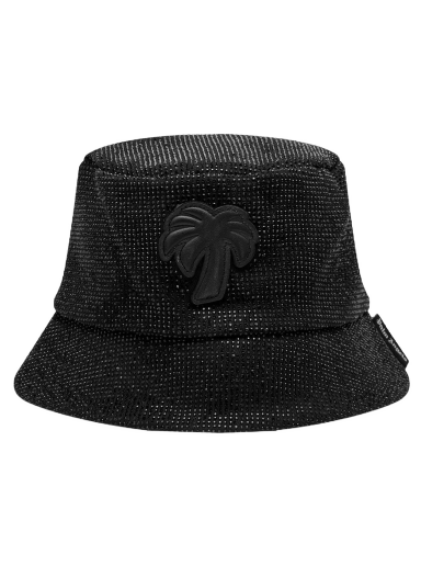 Klobuk Palm Angels Big Palm Bucket Hat Črna | PWLA027S23FAB0011010
