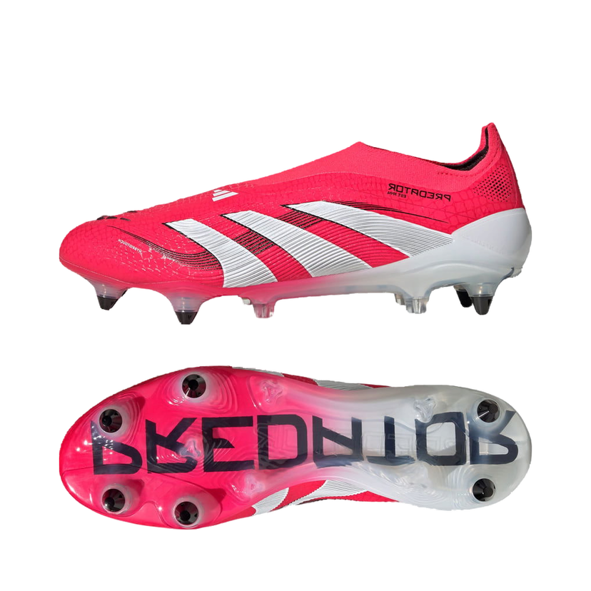 Superge in čevlji adidas Performance Predator Elite Laceless Soft Ground Roza | ID3844