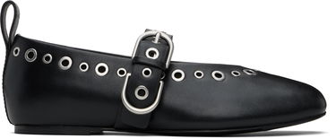 Superge in čevlji rag & bone Spire Mary Jane Ballerina Flats Črna | WFF24HF1008LE08, 0