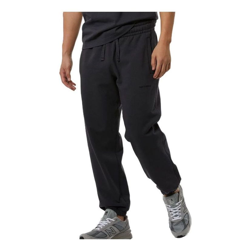 Trenirka New Balance Athletics Nature State Heavyweight Sweatpants Črna | AMP23551-PHM