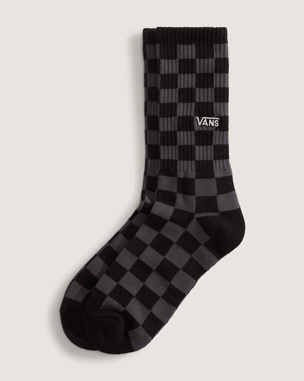 Nogavice Vans Checkerboard Crew Socks (1 pair), Size: L (48-51) Črna | VN000QBDBA5, 0