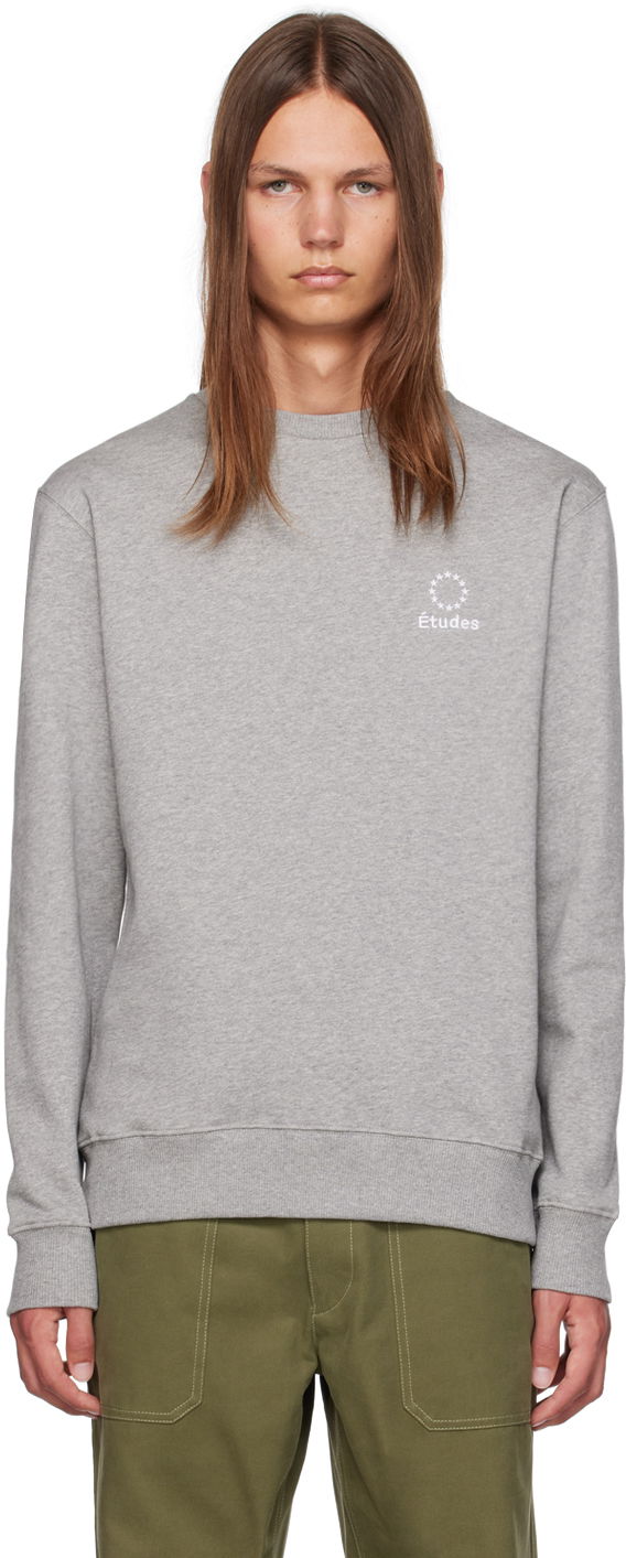 Pulover Études Story Sweatshirt Siva | C00ME202A02282