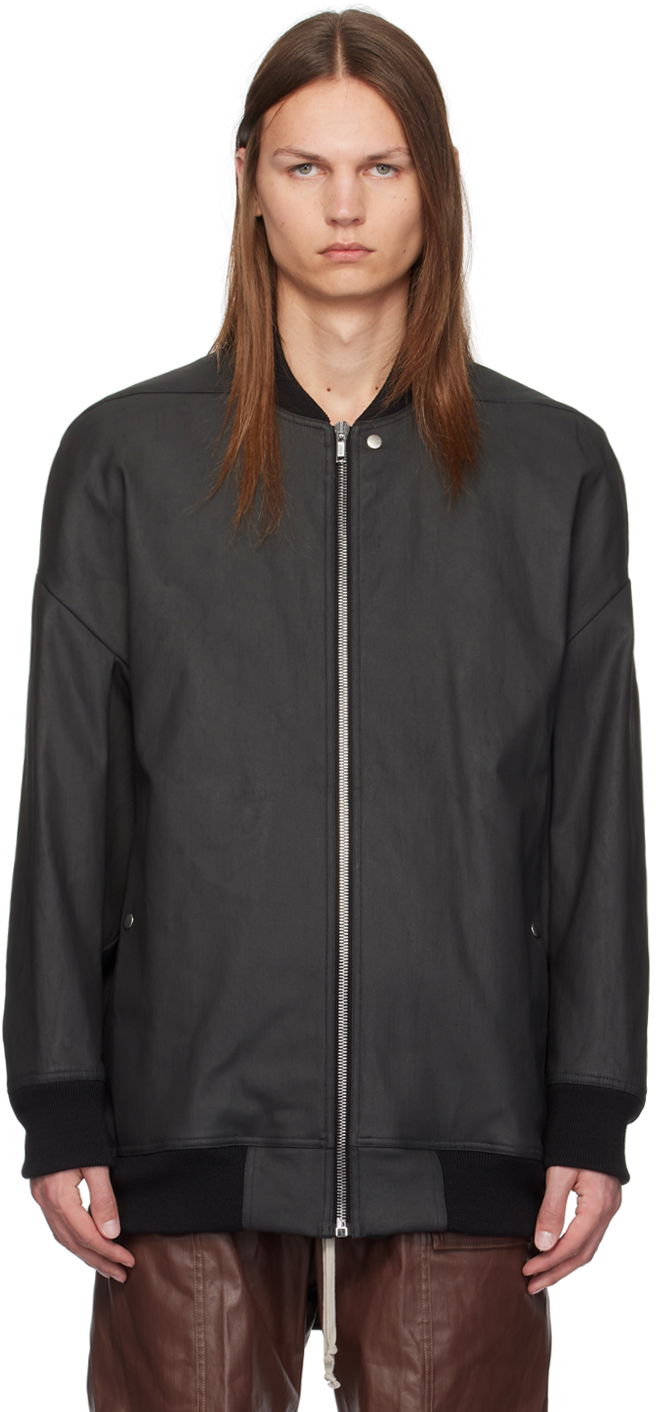 Jakna Rick Owens Black Porterville Jumbo Peter Flight Jacket Črna | RU02D6795 SMT