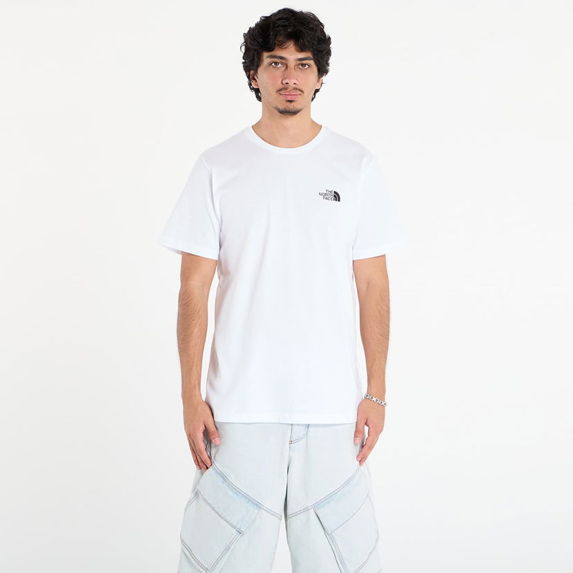 Majica The North Face Men's Mountain Sketch Short Sleeve T-Shirt Bela | NF0A8EE8FN41