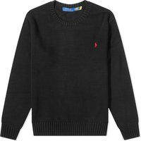Pulover Polo by Ralph Lauren Ralph Lauren Cotton Shaker Crew Knit Polo Črna | 710810846020, 1