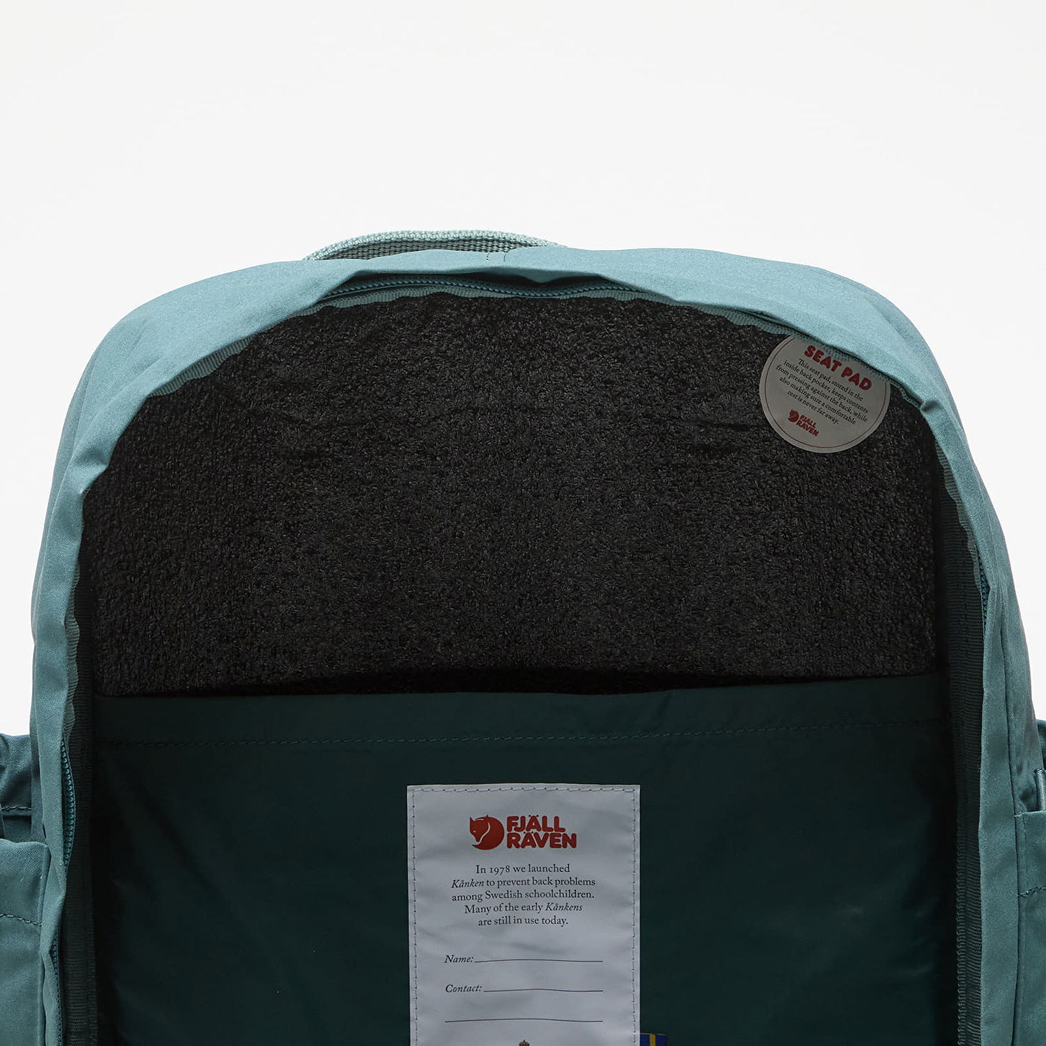 Nahrbtnik FJÄLLRÄVEN Fjällräven Kånken Outlong Frost Green 18 l Zelena | F23200251-664, 1