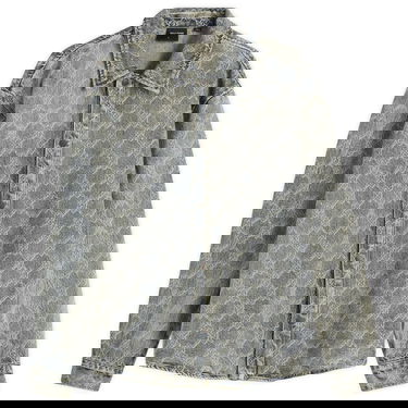 Srajce DAILY PAPER Daily Paper Shield Laser Denim Shirt, Size Large Modra | 2511154, 1