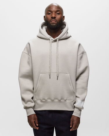 Pulover AMI Drawstring Hoodie Bela | USW217.740, 2