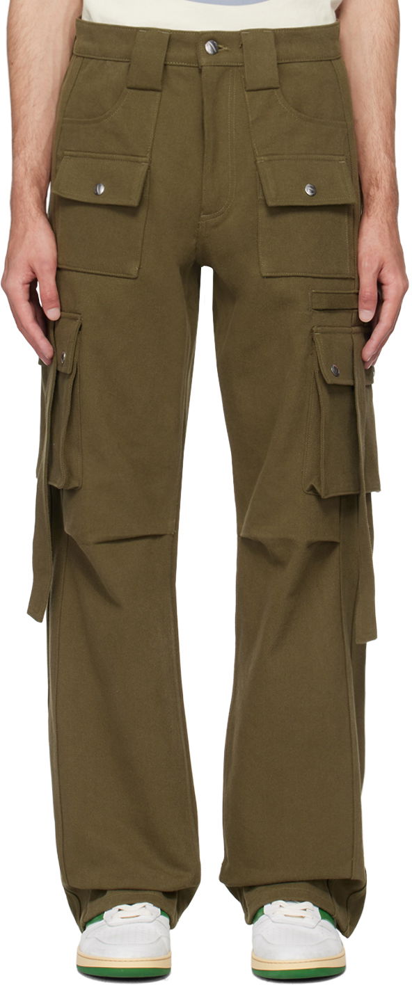Cargo hlače Rhude Pockets Cargo Pants Zelena | RHPS24PA02320024