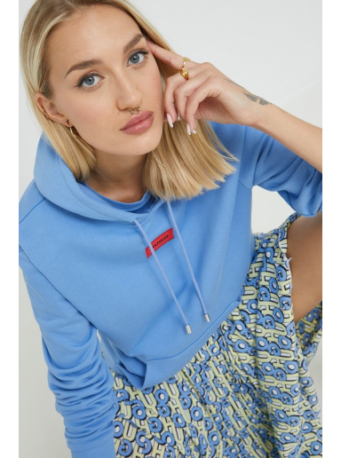 Pulover BOSS Hoodie Modra | 50455958