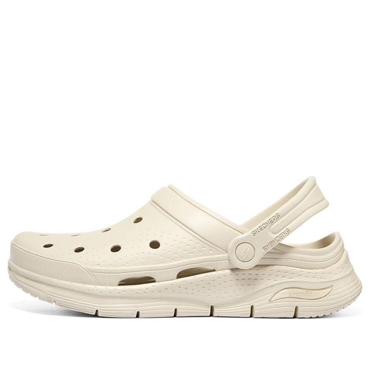 Superge in čevlji Skechers Arch Fit 'Valiant Clogs Bež | 243160-NAT, 0