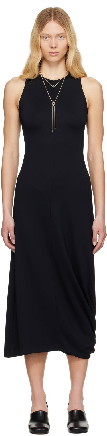 Obleke LEMAIRE Lemaire Twisted Hem Midi Dress Črna | DR1106 LJ1034, 0