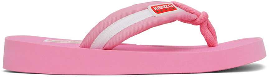 Superge in čevlji KENZO Setta Flip Flops "Pink" Roza | FD52MU090F51, 0