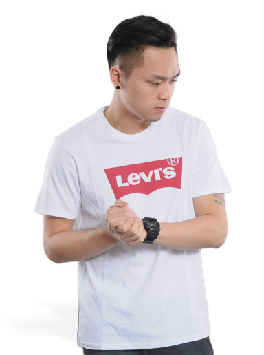 Majica Levi's Graphic Setin Neck HM Bela | 17783-0140