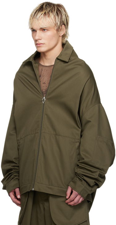 Jakna Jean Paul Gaultier Jean Paul Gaultier Shayne Oliver Edition Zip-Up Jacket Zelena | 24/27-F-VE054-C048-41, 3