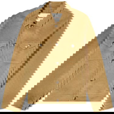 Jakna Nanushka Rhys Wool Overshirt Bež | NM23PFOW00865, 0