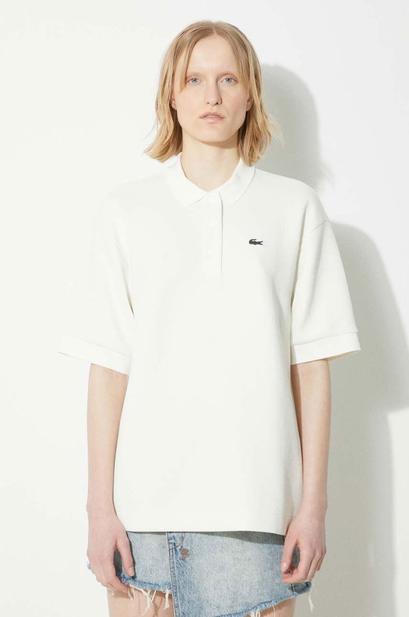 Polo majica Lacoste Polo Shirt Bela | PF1660