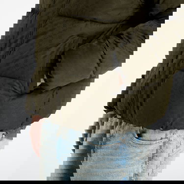 Puhovka DAILY PAPER Monogram Puffer Jacket Zelena | 2524008, 2