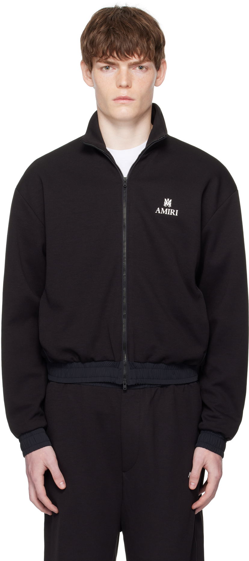 Jakna AMIRI AMIRI Lounge Track Jacket Črna | AMOUTJ1011