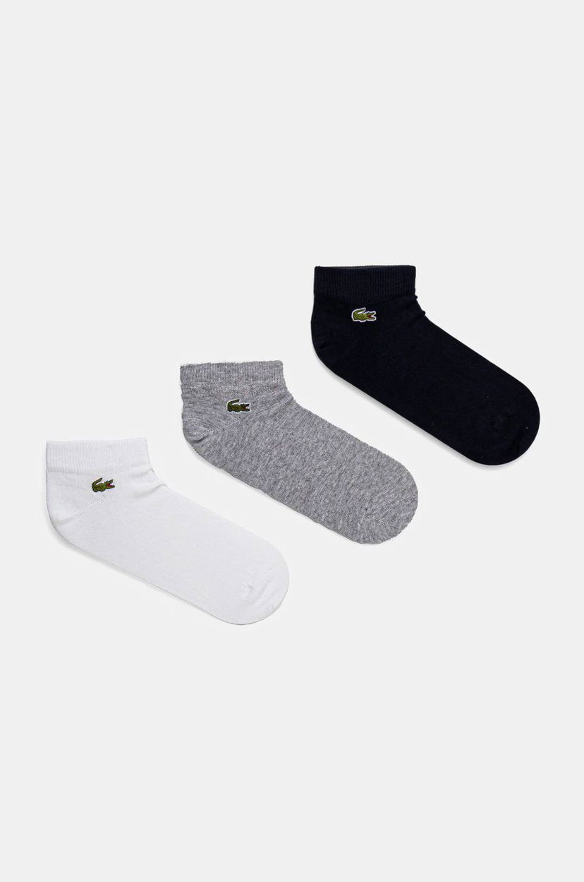 Nogavice Lacoste Ankle Socks 3-pack Večbarvna | RA2917