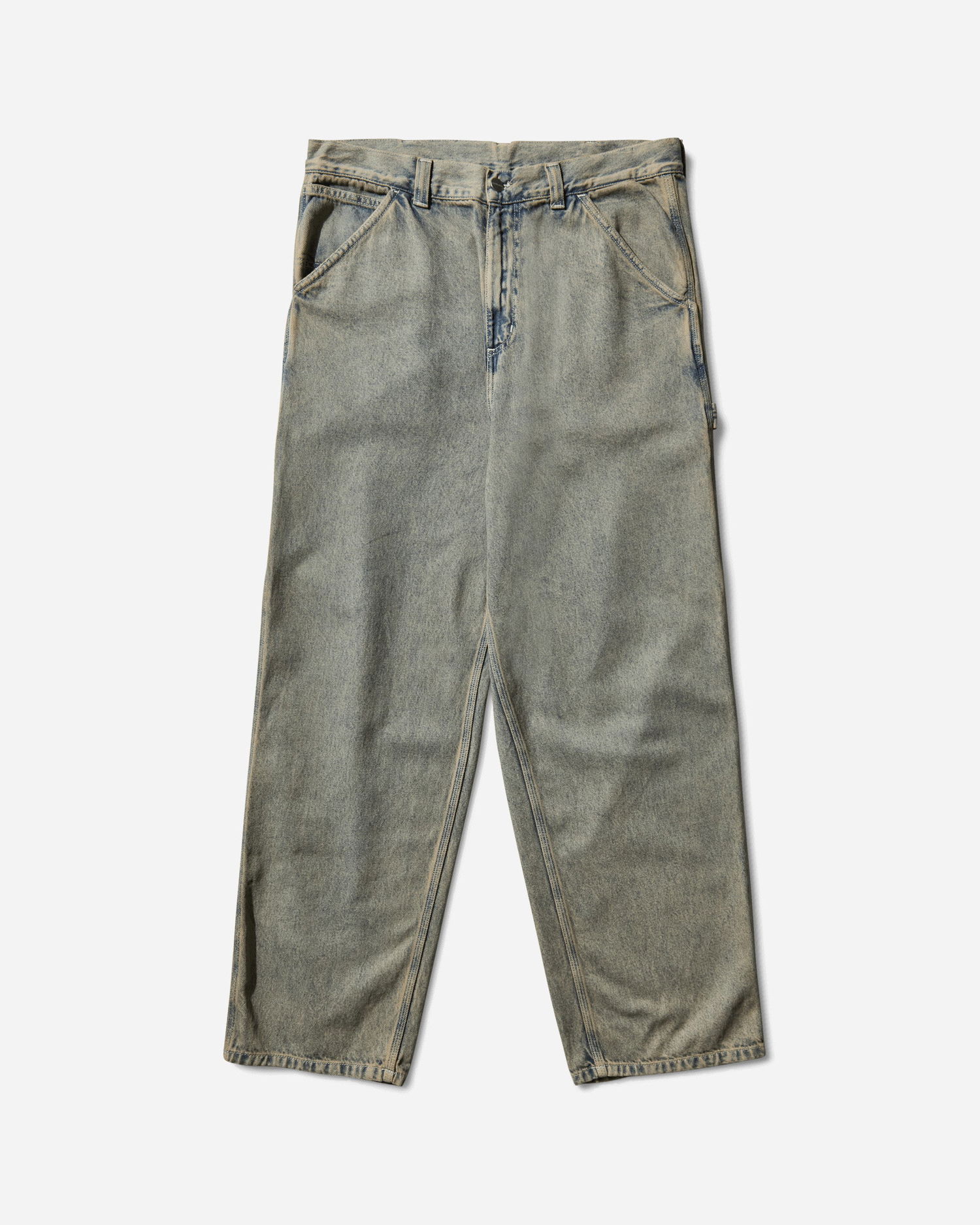 Hlače Carhartt WIP OG Single Knee Pants Modra | I035819 3FUGD, 1