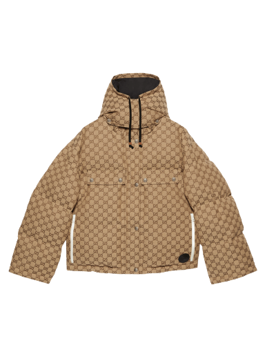 Puhovka Gucci GG Puffer Jacket Bež | 717558 Z9AAR 2184