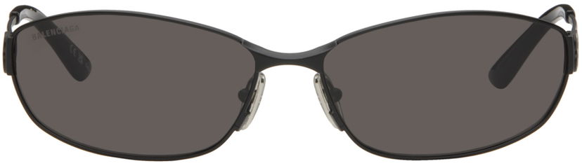 Sončna očala Balenciaga Rectangular Sunglasses Siva | BB0336S