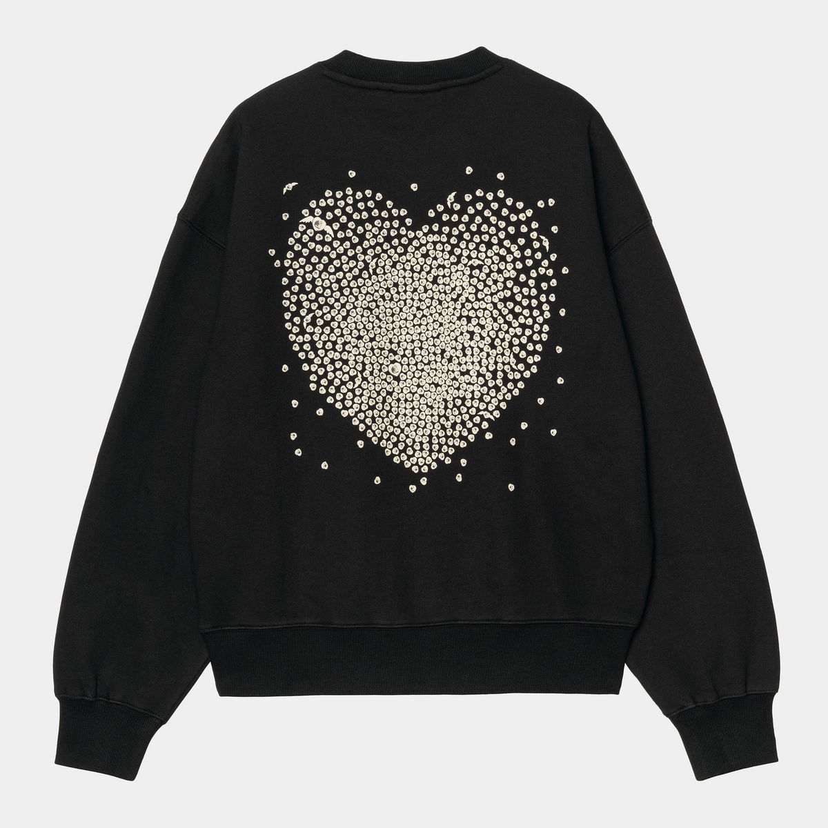 Pulover Carhartt WIP Hearts Of Hartts Sweatshirt Črna | I035511_9, 1