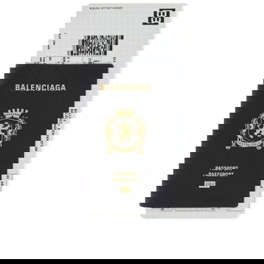 Denarnica Balenciaga Passport Zip Wallet Črna | 787774-2AA3R-1000, 0