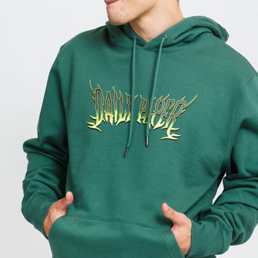 Pulover DAILY PAPER Logan Hoodie Zelena | 2121011, 1
