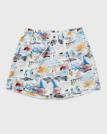 Kopalke Edmmond Studios Watercolor Print Beach Shorts Večbarvna | 125-70-06010, 0