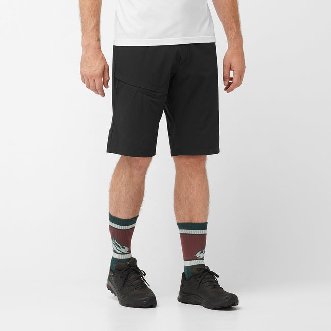 Kratke hlače Salomon Hiking Shorts Črna | LC2019800