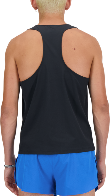 Majica brez rokavov New Balance Athletics Racing Singlet Črna | mt41290-bk, 1