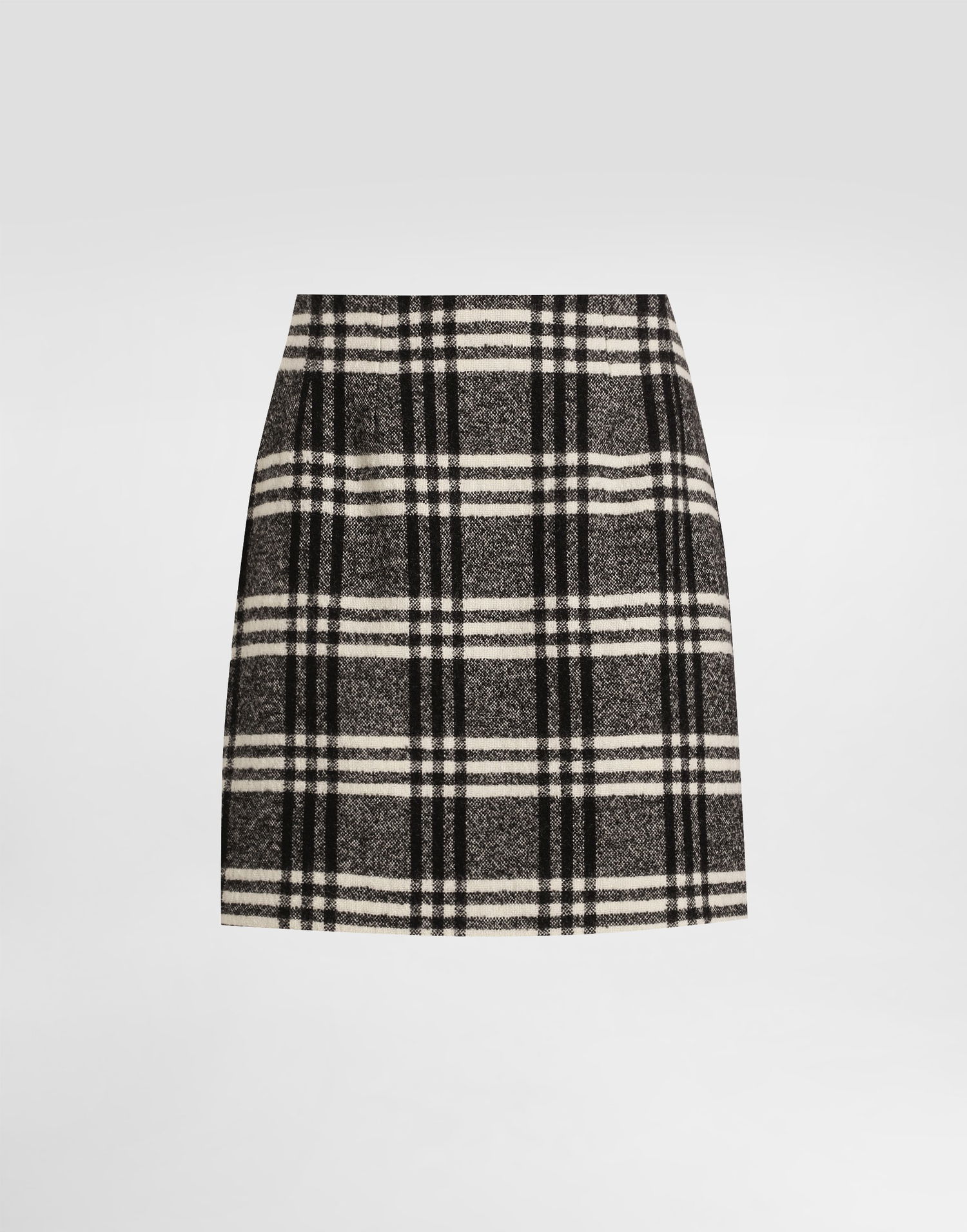 Krila Dolce & Gabbana Dolce & Gabbana Wool Blend Check Mini Skirt Večbarvna | F4C6XTFQZAKS8100, 0