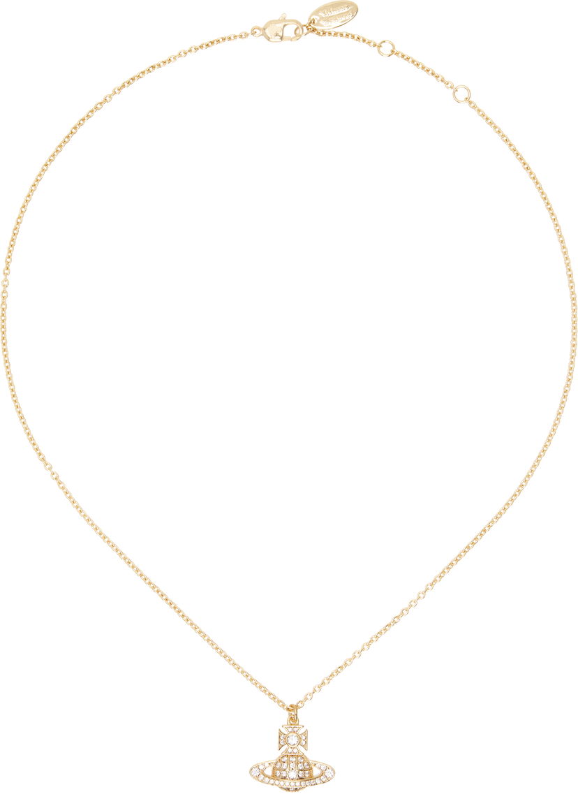 Ogrlica Vivienne Westwood Gold Carmela Bas Relief Pendant Necklace Kovinski | 630203BH-02R102-SM