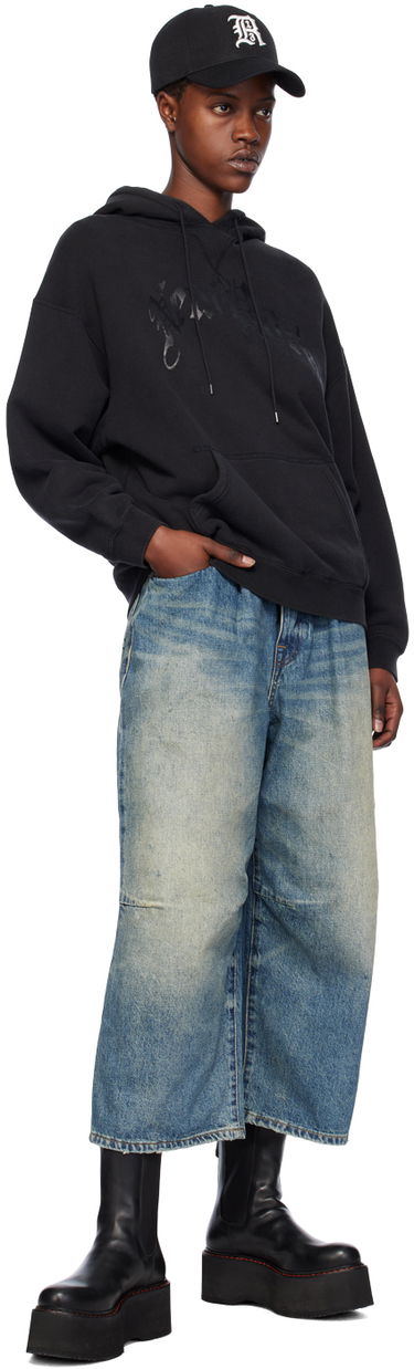 Pulover R13 R13 'New York' Hoodie Črna | R13WK005-K099C, 3