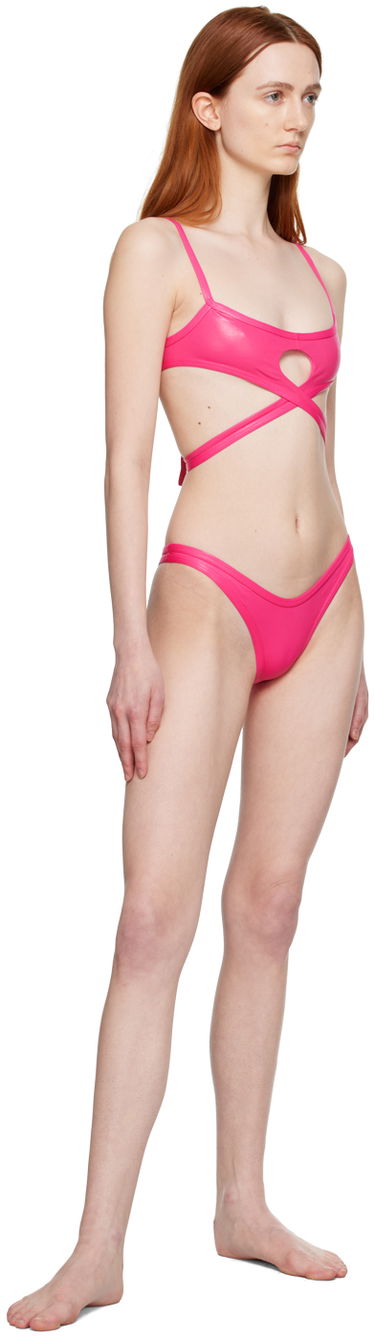 Kopalke The Attico Attico Cutout Bikini Roza | 233WBB67 PA36, 3