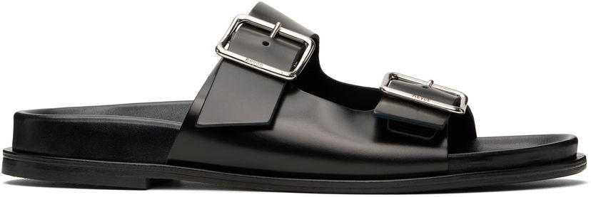Modni dodatki Aeyde Aeyde Meena Leather Sandals Črna | A11-FS-FOXR08FL174-SS25-800-001
