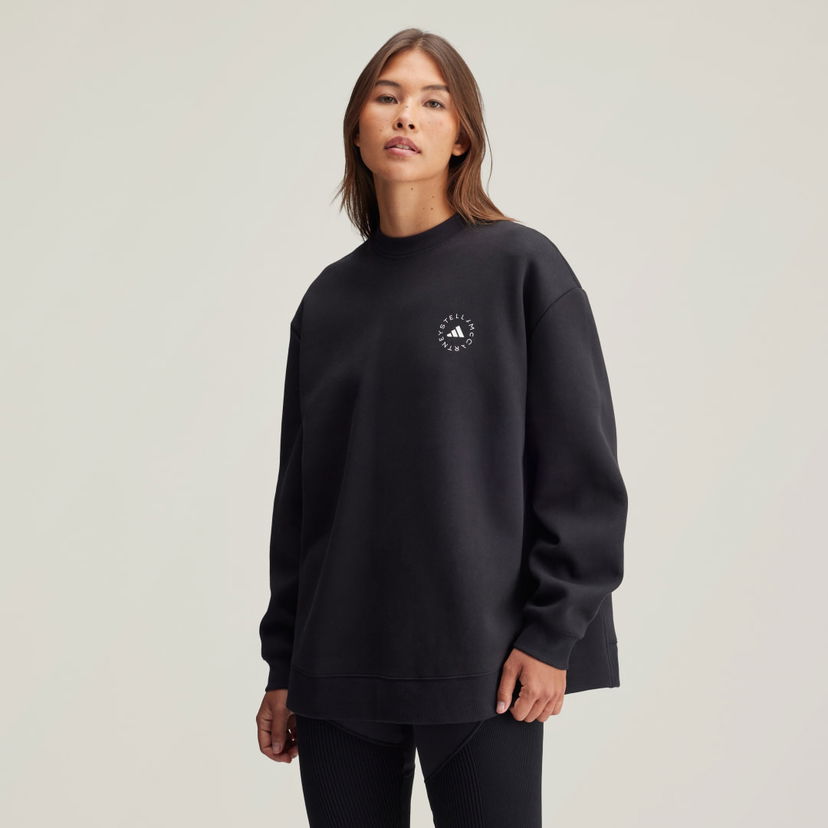 Pulover adidas Performance Loose Fit Crewneck Sweatshirt Črna | IW6321