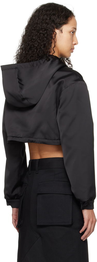 Jakna We11done We11done Cropped Track Jacket Črna | WD-JP0-24-091-W-BK, 2