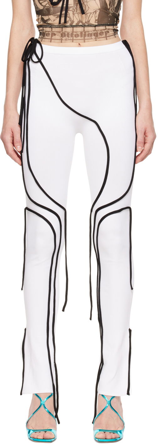 Pajkice Ottolinger Ottolinger Strappy Leggings Bela | 703102