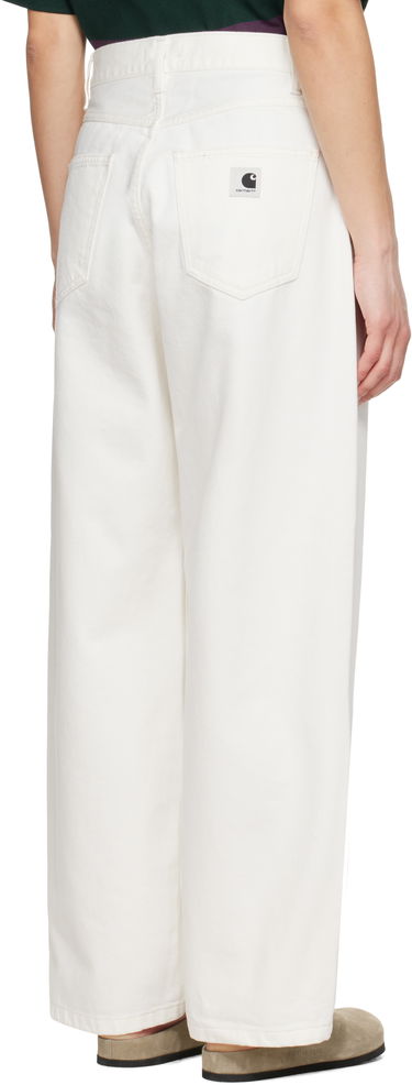 Kavbojke Carhartt WIP Brandon Loose-Fit Jeans Bela | I031918 0202, 2