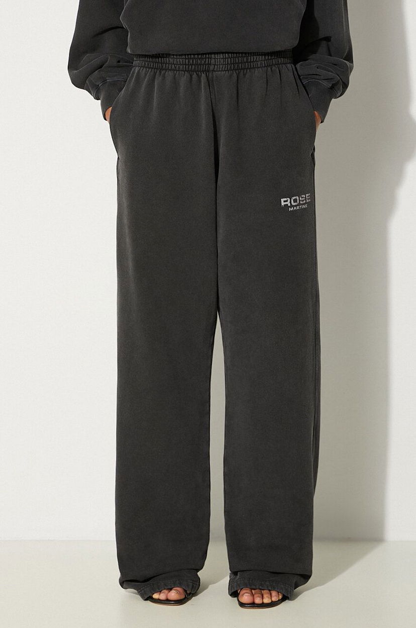 Trenirka Martine Rose Martine Rose Wide Leg Trackpants Črna | 606JS01002C