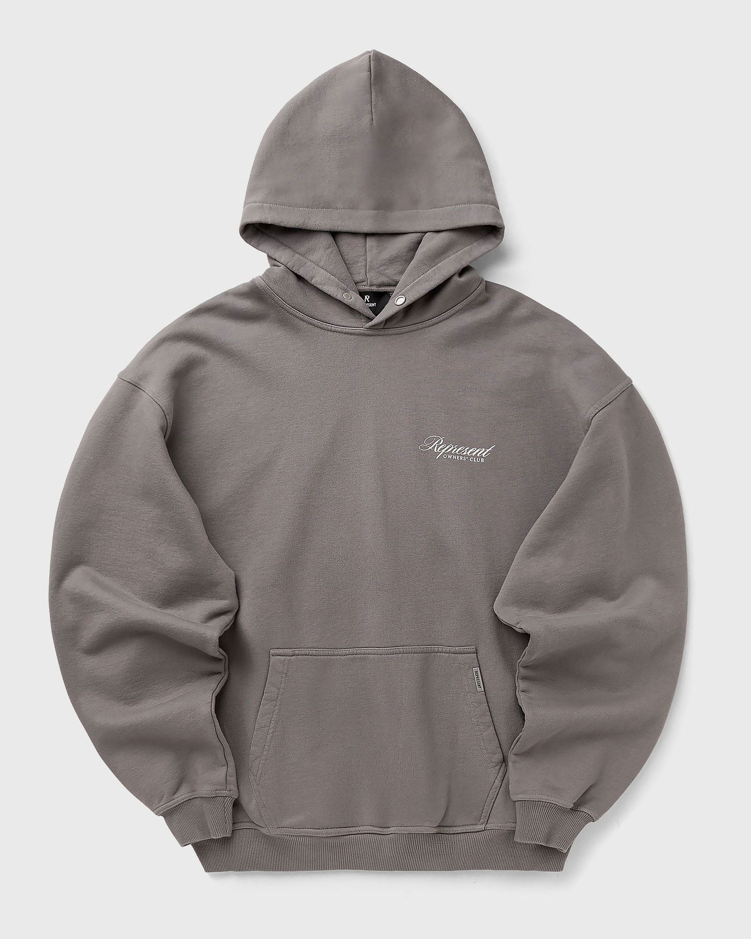 Pulover Represent Clo Represent Owners Club Script Men's Hoodie Siva | OCM41200-46, 1