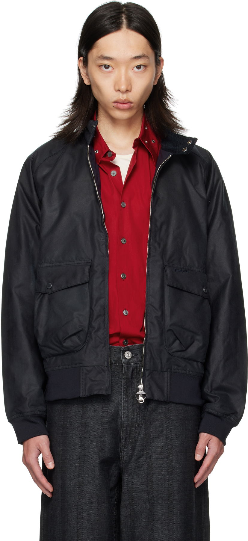 Jakna Barbour Barbour Modern Royston Waxed Jacket Črna | MWX2485NY92