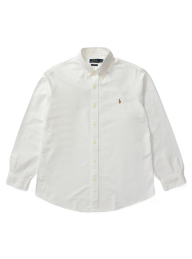 Srajce Polo by Ralph Lauren Custom Fit Oxford Shirt Bela | 710792041001