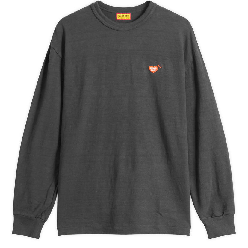 Majica Human Made Multi Heart Graphic Longsleeve T-Shirt, Size Large Siva | HM30CS023-BLK
