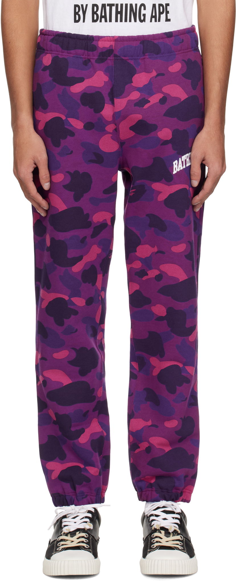 Trenirka BAPE BAPE Camo Sweatpants Lila | 001PTK801009M