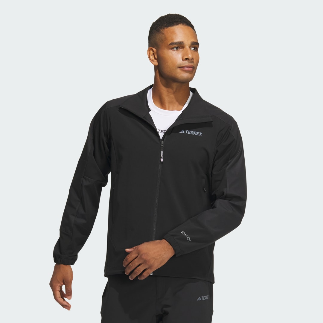 Vetrovka adidas Performance Wind.Rdy Softshell Non-Hooded Jacket Črna | IP0736, 1